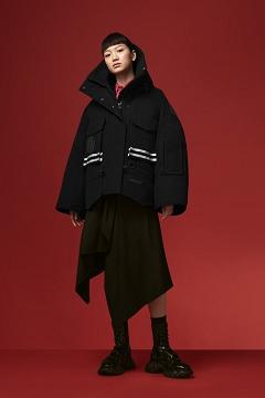 Chamarras Canada Goose Mujer Outlet - Snow Mantra Abrigos Negros ZE7896523